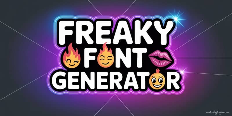What Is the Freaky Font? How to Get the Viral Freaky Text Font Everywhere